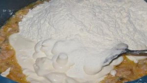 Быстрый рыбный пирог