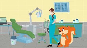 Бельчонок у стоматолога — мультфильм Future Smile