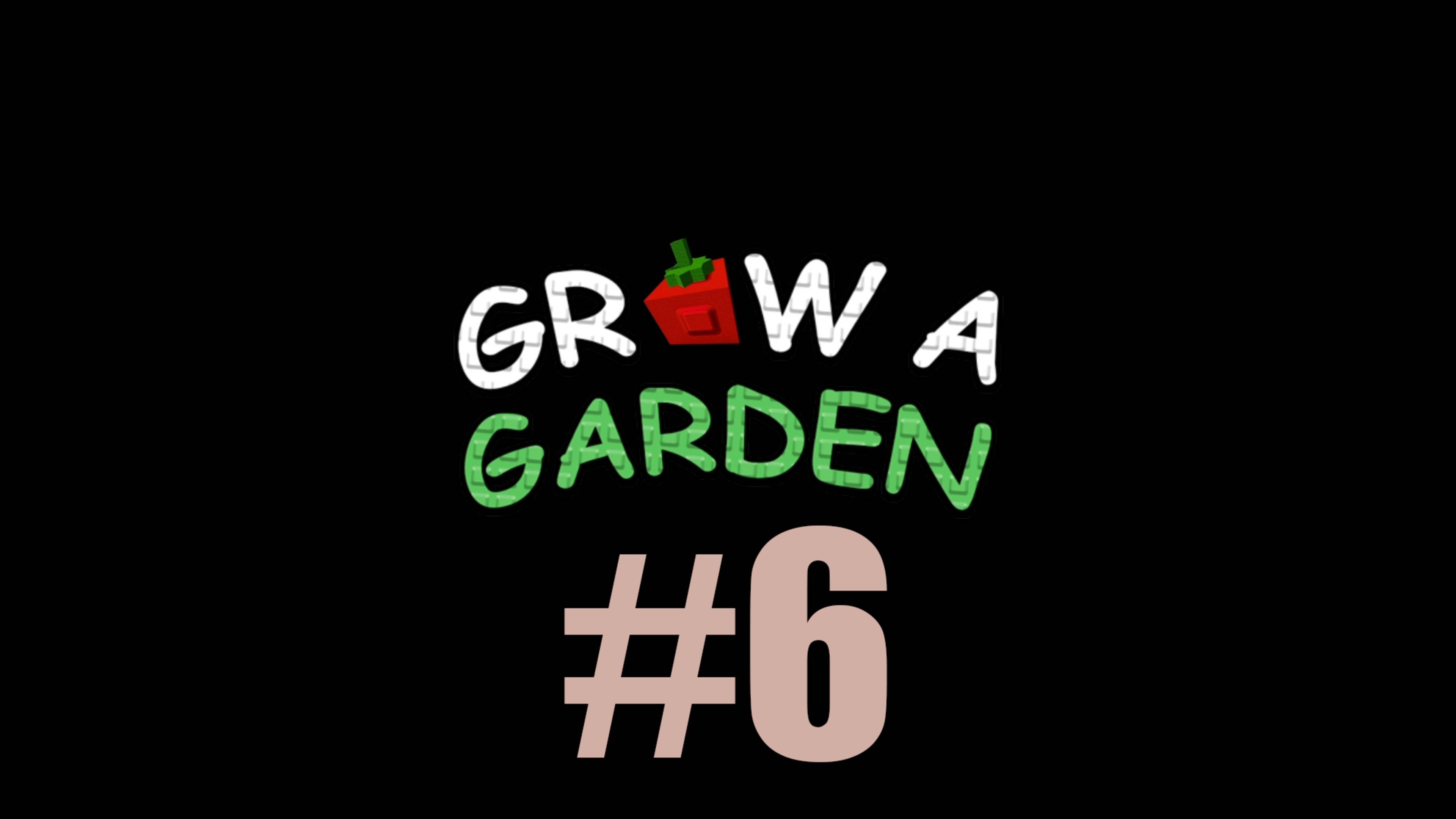 Grow a Garden ROBLOX #6 смотрю обнову с пчелами