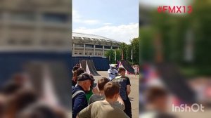 Это надо видеть в живую!Видео не передает эмоций и зрелища! #мотоФристайл #FMX13 #Лужники #Москва
