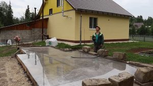 Как строил насыпной погреб!
