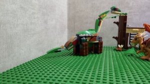 лего мир юрского периода новогодняя анимация, с новым