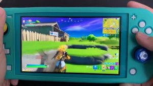Fortnite #3 Oro / Фортнайт Аурум (Nintendo Switch lite gameplay)