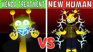 INCREDIBOX SPRUNKI | WENDA 💊 VS HUMAN 2.0 🧬 - КТО КРУЧЕ?