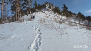 Поход на Манскую петлю. Зимой.