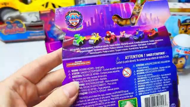 Распаковка игрушек-сюрпризов Paw Patrol