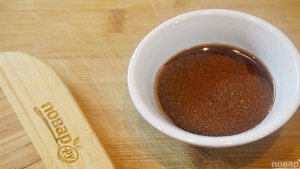 Жареный морской окунь с апельсиновым соусом