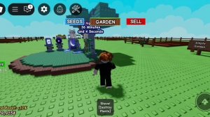 САД С ДРУЗЬЯМИ(ROBLOX|grow a garden)