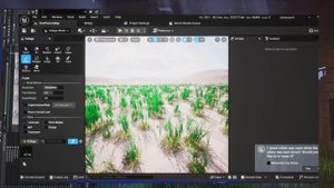 Я создал оптимизированную траву на UE5!(симулятор травы