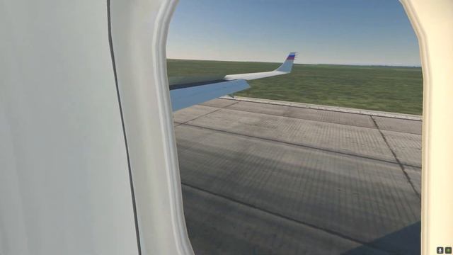 Xplane 11. ТУ204-300 UTDD-UCFM. UCFM landing