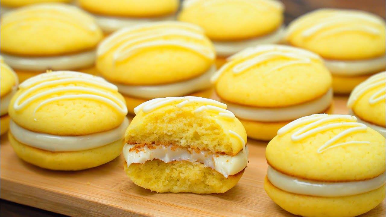 ВКУСНЯШКА из ПРОСТЫХ продуктов! ЛИМОННОЕ ПИРОЖНОЕ к чаю