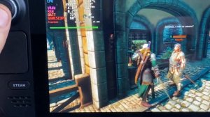 Steam deck Witcher 3 мод на производительность 60 fps генерация к?