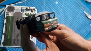 Обзор и сборка модели Тепловоз 2ТЭ10М  модель из бумаги
