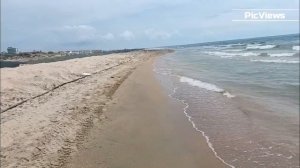 Витязево Анапа сегодня 31 мая 2025. Пляж Лок Витязь сейчас. Погода, море и пляж в Анапе СЕЗОН 2025