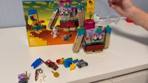 Обзор набора Lego Minecraft Legends - The Devourer Showdown