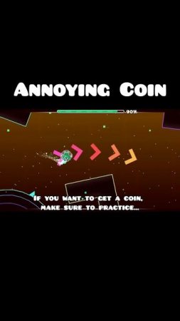 Annoying Coin | Geometry dash 2.11 Надоедливая монета | Geometry dash 2.11