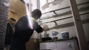 Делаю краска о отопление батареи трубка
