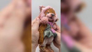 Коллекционный мишка: « Моника».