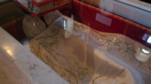 Прмцц. вел. кн .Елисаветы и инокини Варвары. Литургия и молебен.Русская Гефсимания.