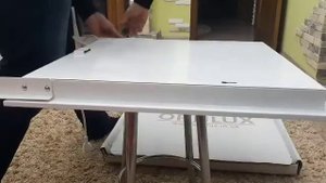 Установка ножек-лапок на керамический обогреватель OPT