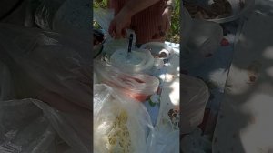 Шаурма на даче в 11 рук
