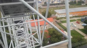 г. Кумертау, Башкортостан, Россия. Колесо обозрения. ПКиО им. Юрия Гагарина. Июль 2024 г.
