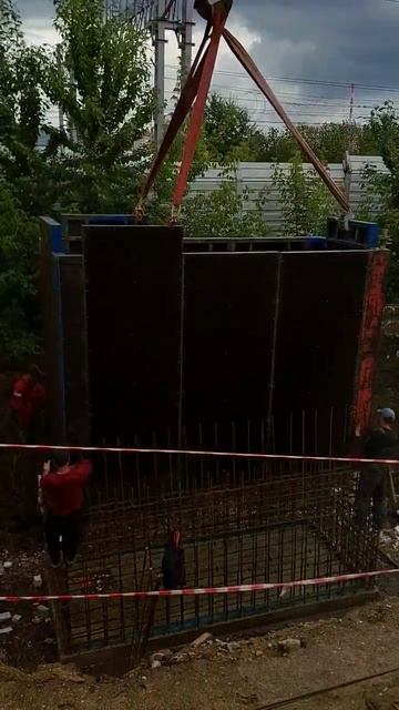 монтаж опалубки каркасом смотреть онлайн