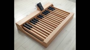 Педаль радиальная параллельная из лиственницы