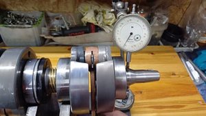 Коленвал Stels Viking 600. Достаём с коробки новый вал .