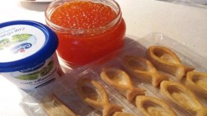 Тарталетки с икрой