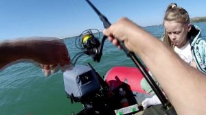 Рыбалка🎣.Окунь 🐟на тейл спинер,даже дочь лови!!!👍👍
