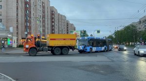 Эвакуация троллейбуса «Vitovt Max II» БКМ-433030 №1172, май 2025 года