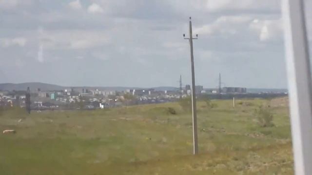 подъезжаем к Темиртау. 25.05.2013 смотреть онлайн