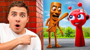 Тунг Тунг Тунг Сахур VS Злой Спрунки - Кто Сильнее?
