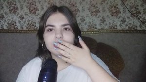 асмр"макияж слюнкой💧💧💧"/asmr"Salivating makeup💧💧💧"