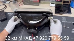 светодиодные фары Volvo FH12 квадрат