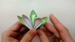 Оригами Цветы Подарок маме на 8 марта своими руками из