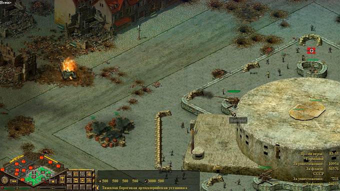 Блицкриг Битва за Берлин #2 Сетевая игра - Зенитный блокгауз смотреть онлайн