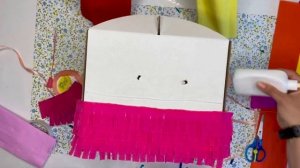 Пиньята своїми руками з картону. DIY. Робимо пиньяту з к?