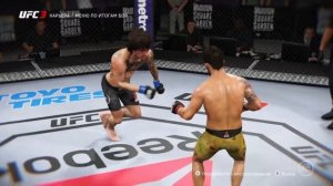 UFC® 3 нокаут после двойного удара ногой