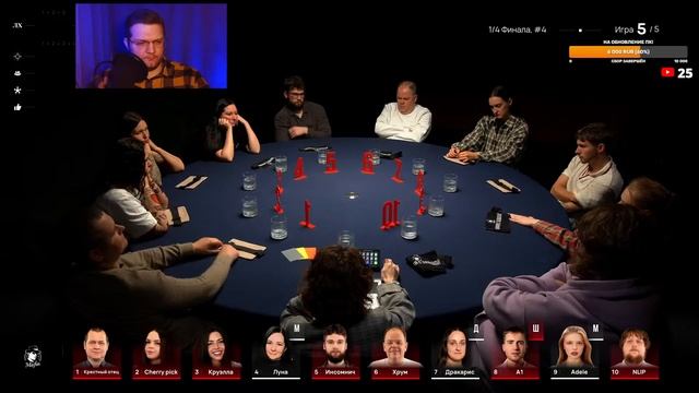 Смотрим Мафию с Левшой, Четвёртая 1/4 Финала Весеннего ? смотреть онлайн