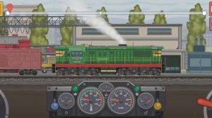 проходим игру под названием train simulator 2d