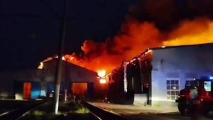 В Иркутской области было локализовано возгорание локомотивного депо