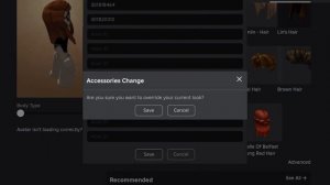 Как сделать две причёски сразу в роблокс 2024//Roblox