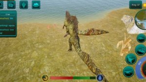 Игра за спинозавра!в the cursed isle🦖! будни спинозавра!