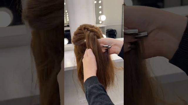 Обратный вывернутый рыбий хвост смотреть онлайн