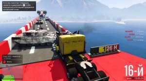 АДСКИЕ ПРОБКИ В GTA ONLINE!!! УГАРНАЯ СТЕНКА НА СТЕНКУ!!!