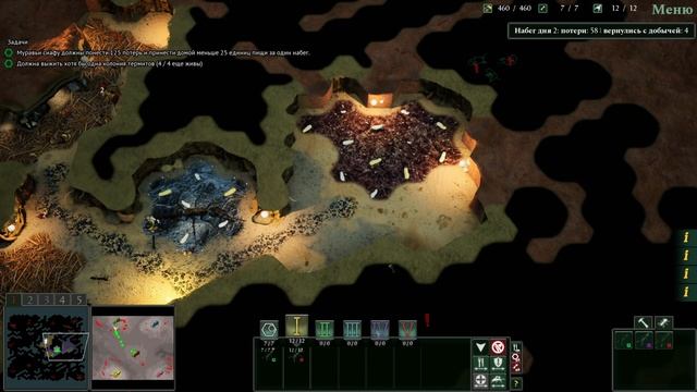 Битва за кусок еды \ Прохождение Empires of the Undergrowth \ #42 смотреть онлайн