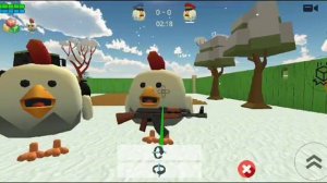 как это всё убрать снег но в чикен Ган