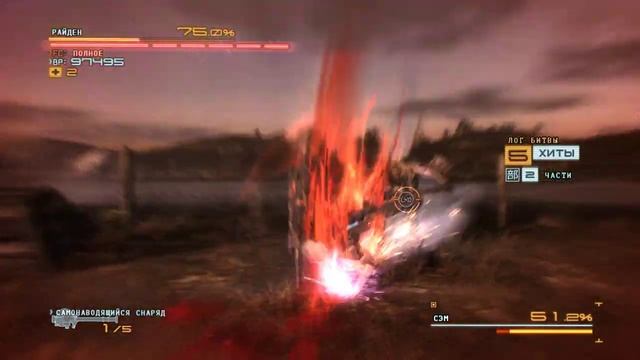БОЙ ПРОТИВ СЕМАНО ЭТО УЖЕ РОВЕНЬ ИГРЫ:ОЧЕНЬ СЛОЖНО!  Metal Gear Rising  Revengeance